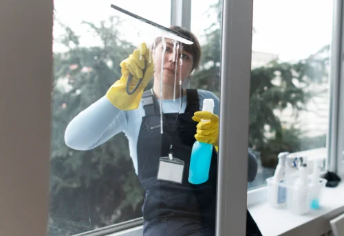 Nettoyage de vitres intérieures et extérieures à Horgues